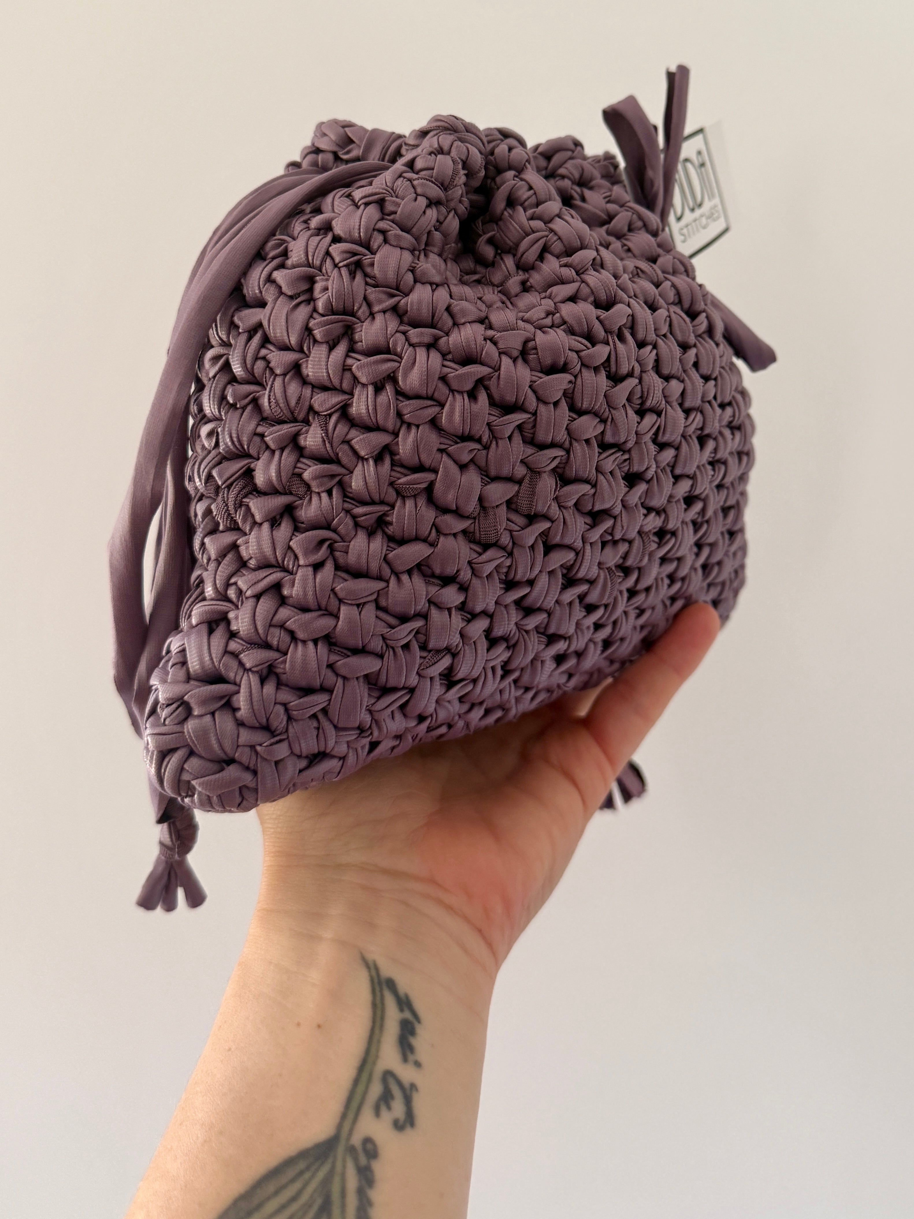 DUDINA bag standard in ecopelle lilla
