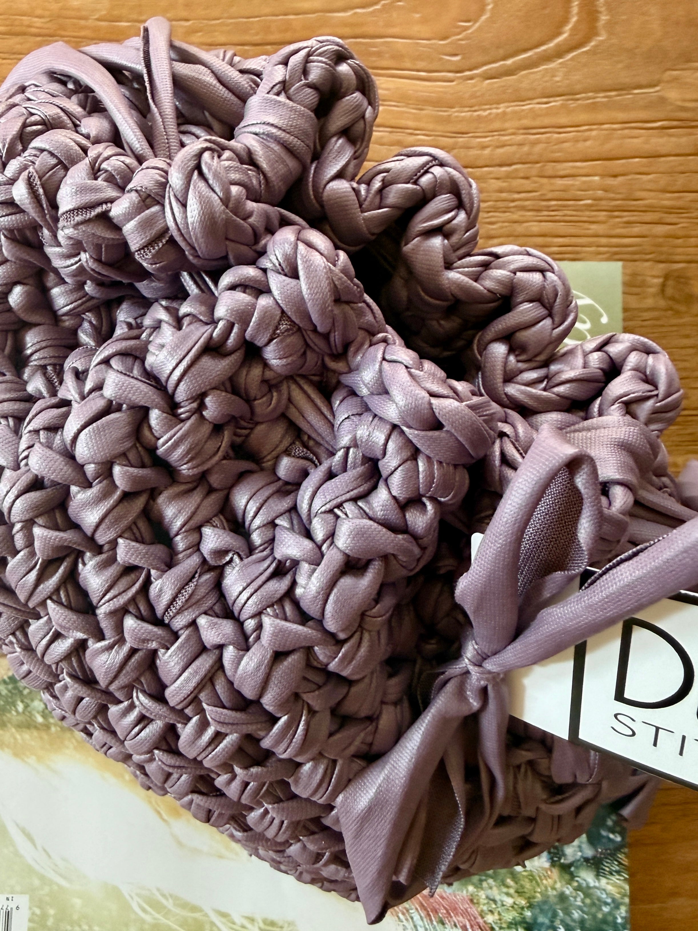 DUDINA bag standard in ecopelle lilla