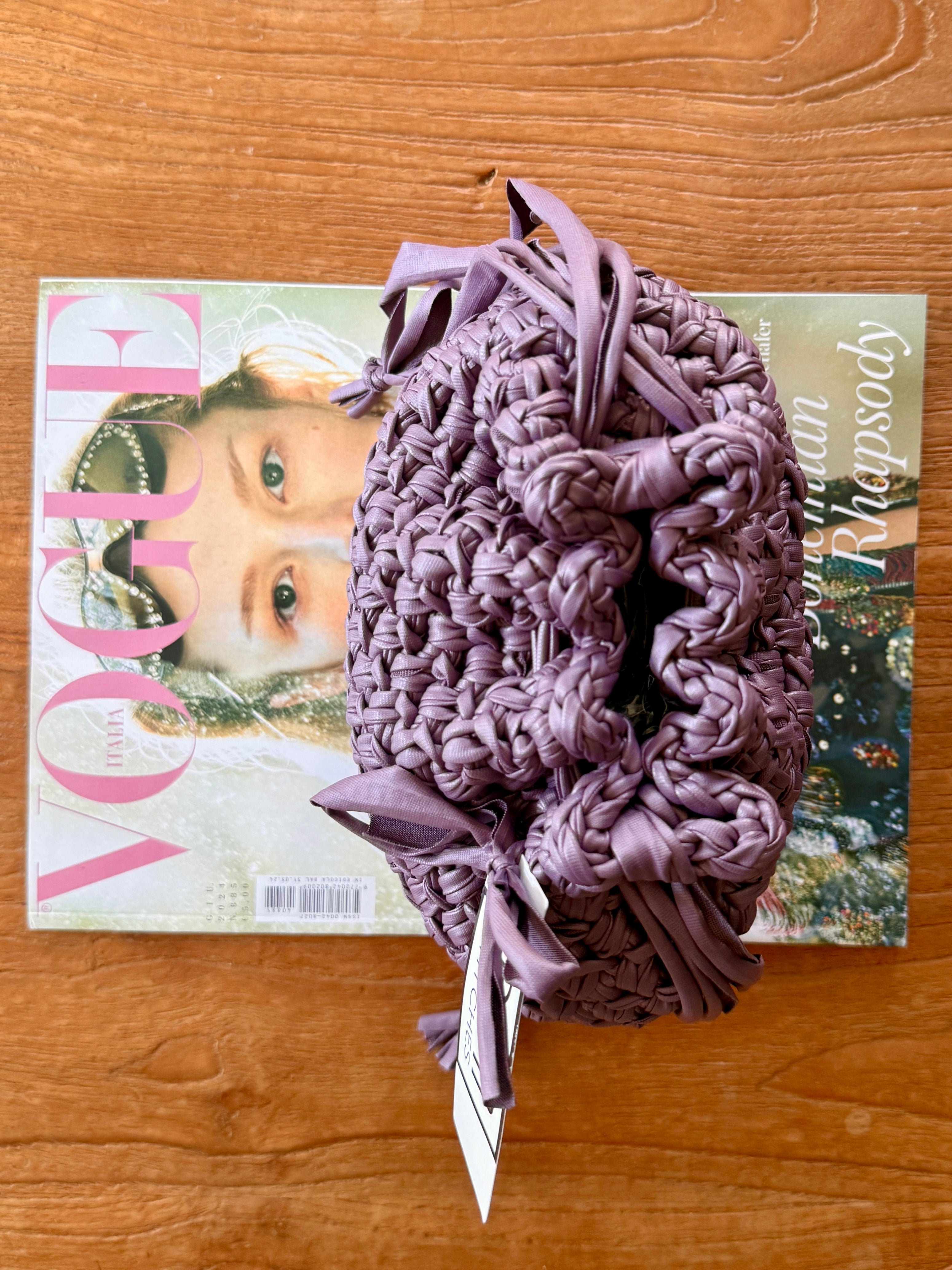 DUDINA bag standard in ecopelle lilla