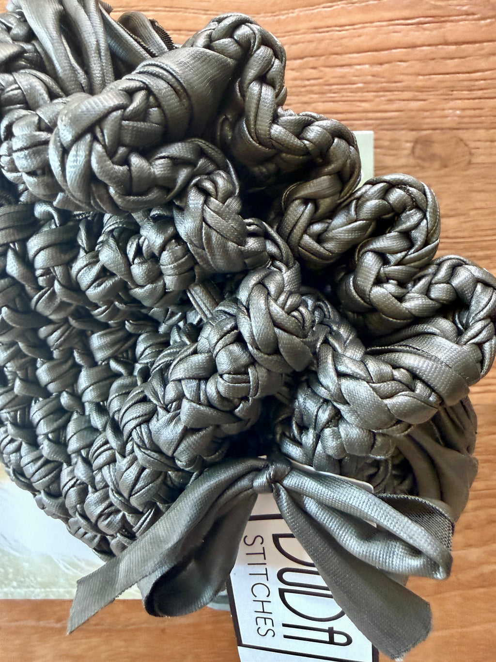 DUDINA bag standard in ecopelle verde militare
