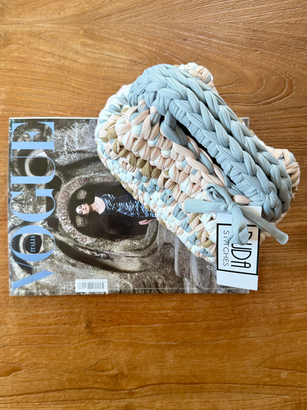 GIANDUIOTTA bag mini multicolore grigio//beige con manico