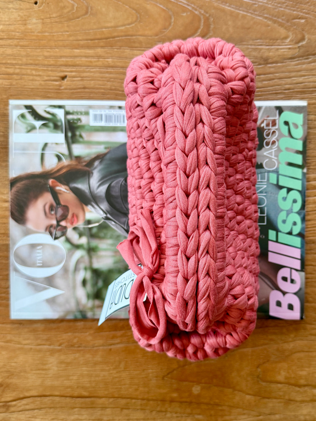 GIANDUIOTTA bag standard corallo con manico