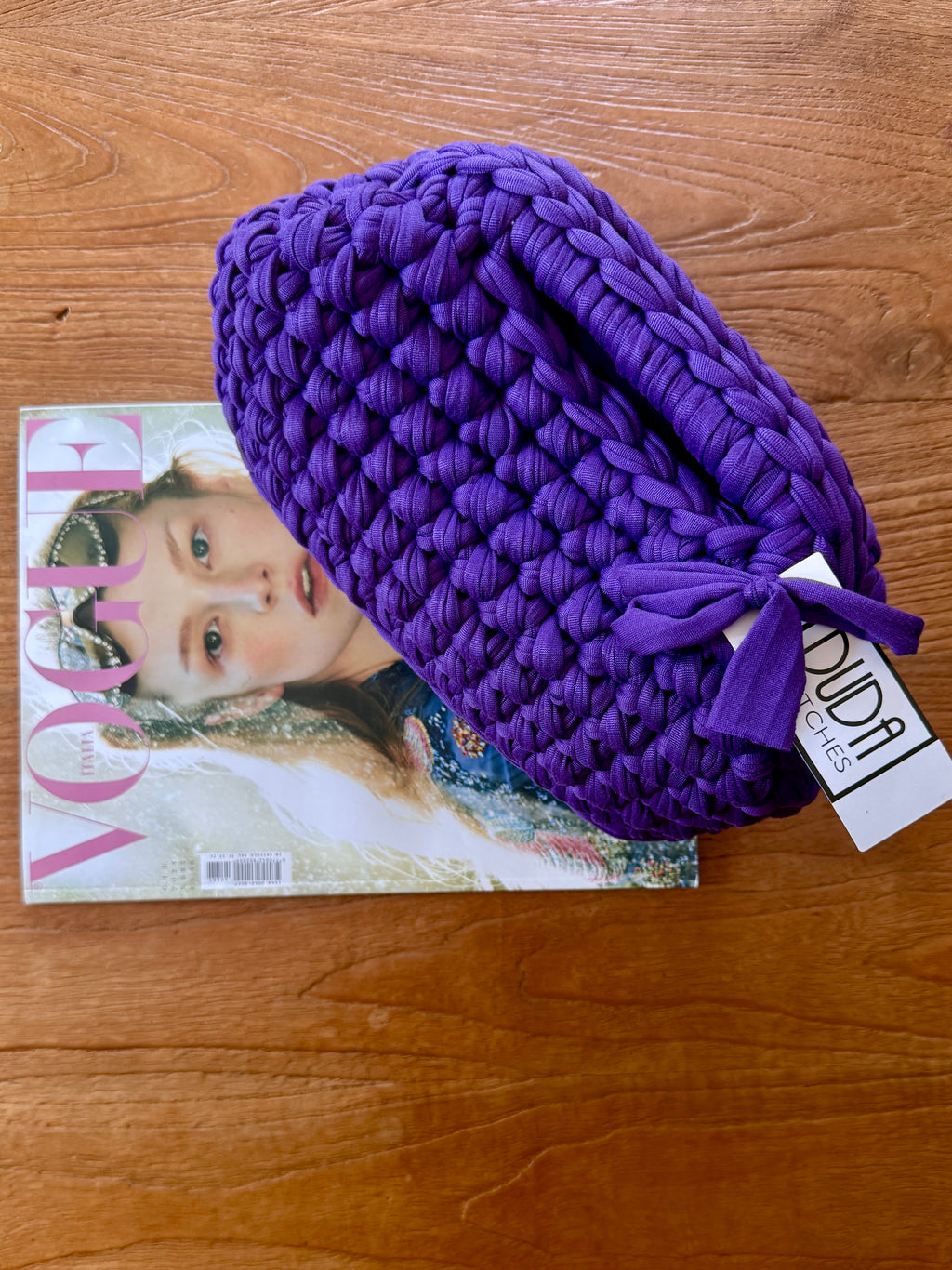 GIANDUIOTTA bag standard viola con manico