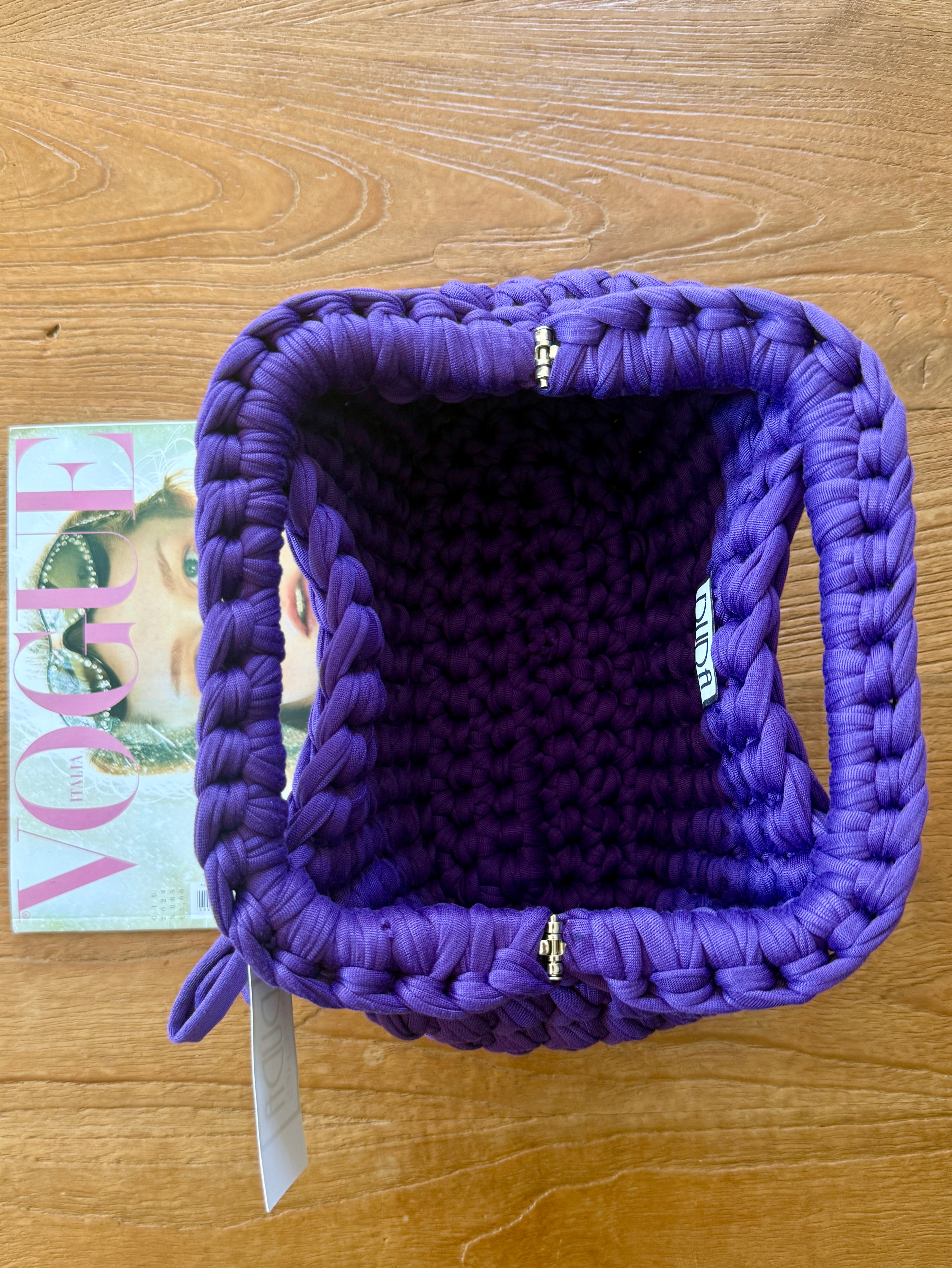 GIANDUIOTTA bag standard viola con manico