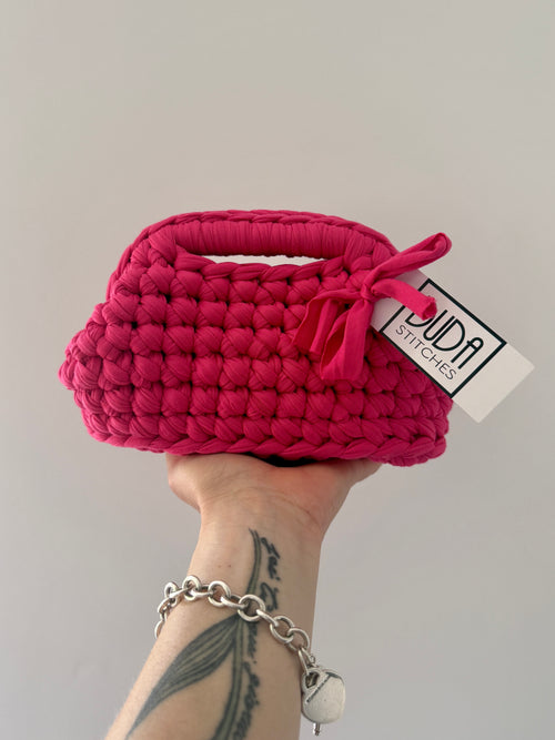 GIANDUIOTTA bag mini fucsia con manico