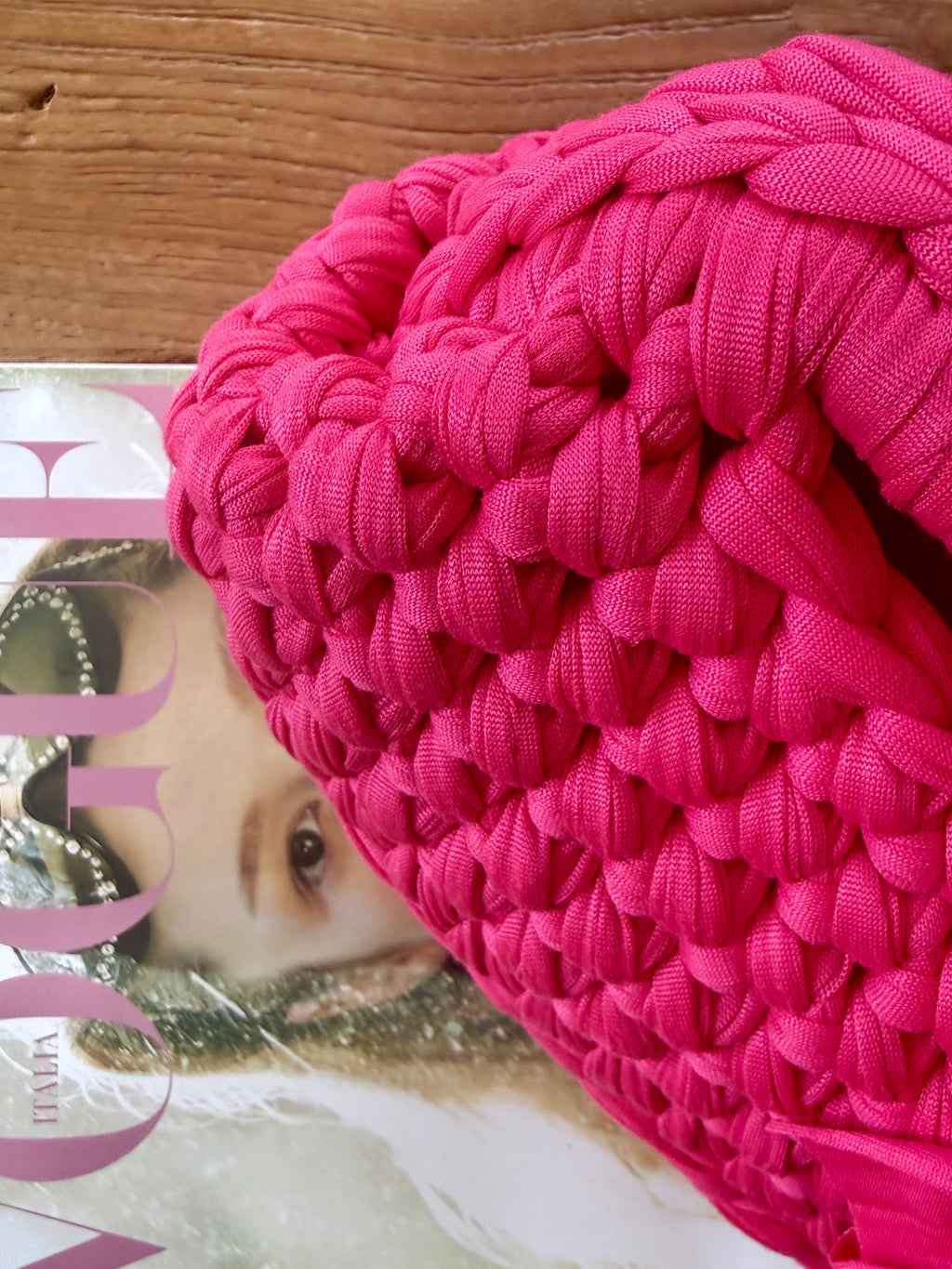GIANDUIOTTA bag mini fucsia con manico