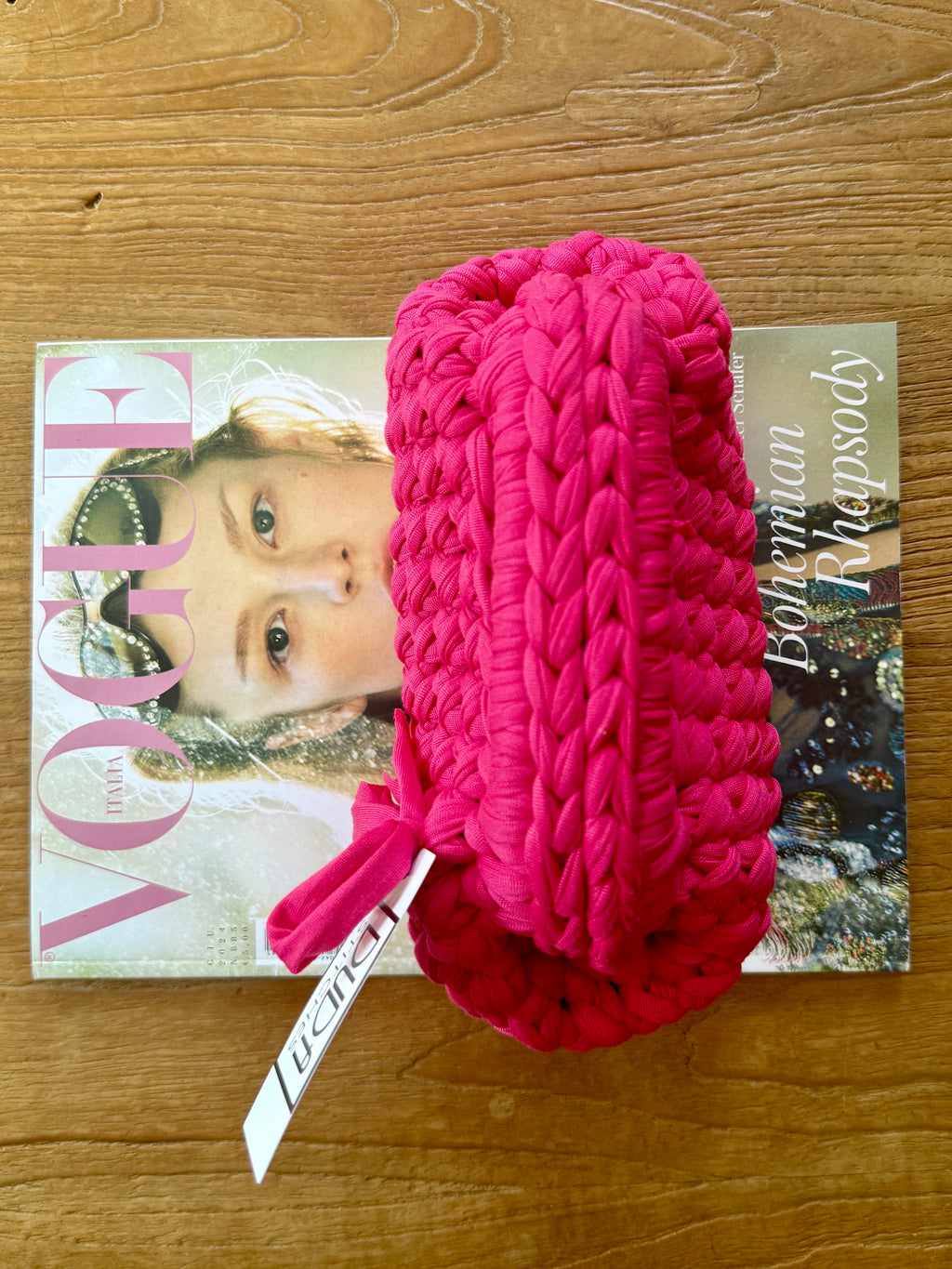 GIANDUIOTTA bag mini fucsia con manico