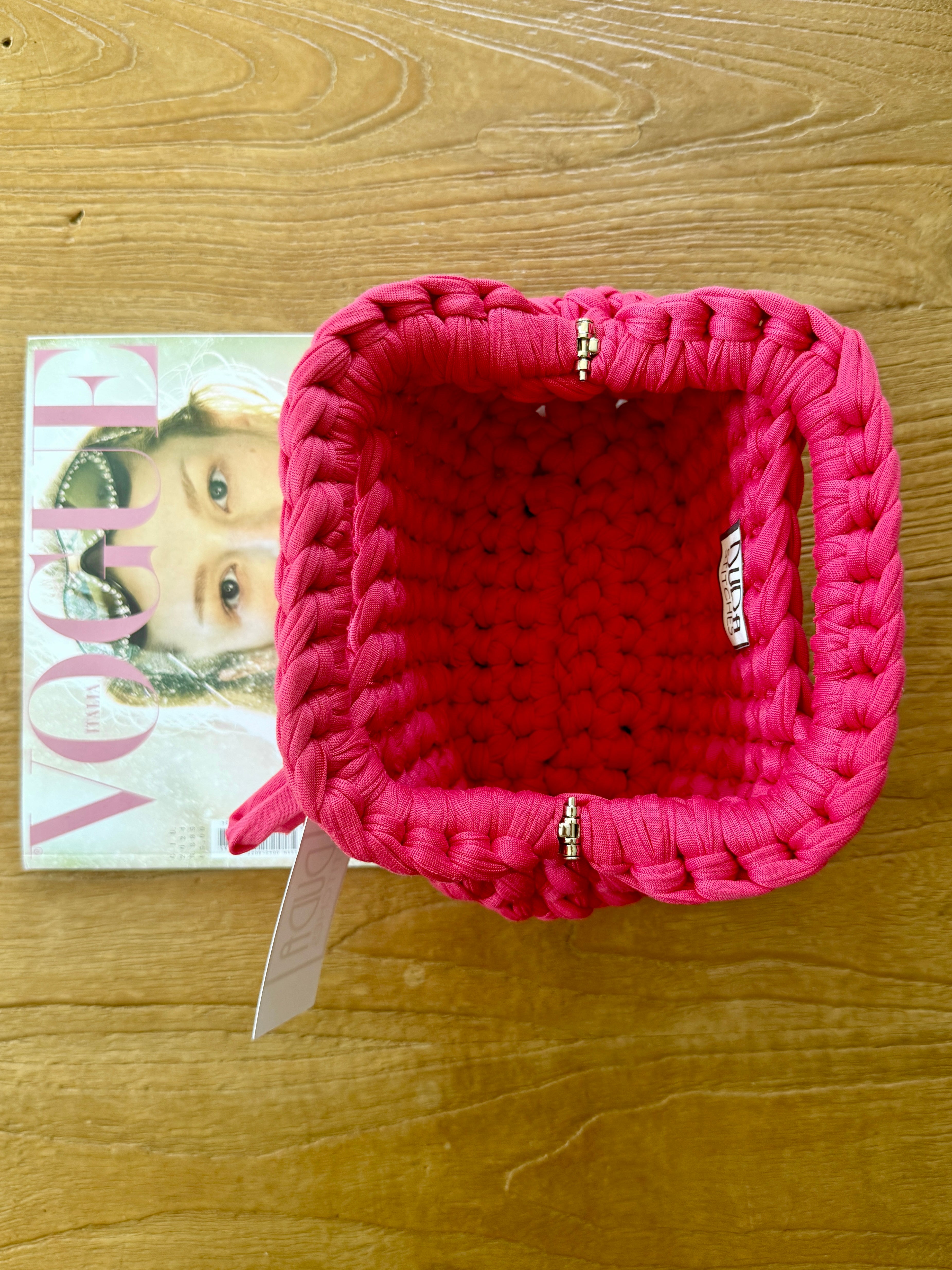 GIANDUIOTTA bag mini fucsia con manico
