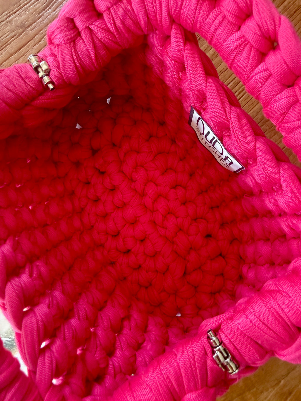 GIANDUIOTTA bag mini fucsia con manico