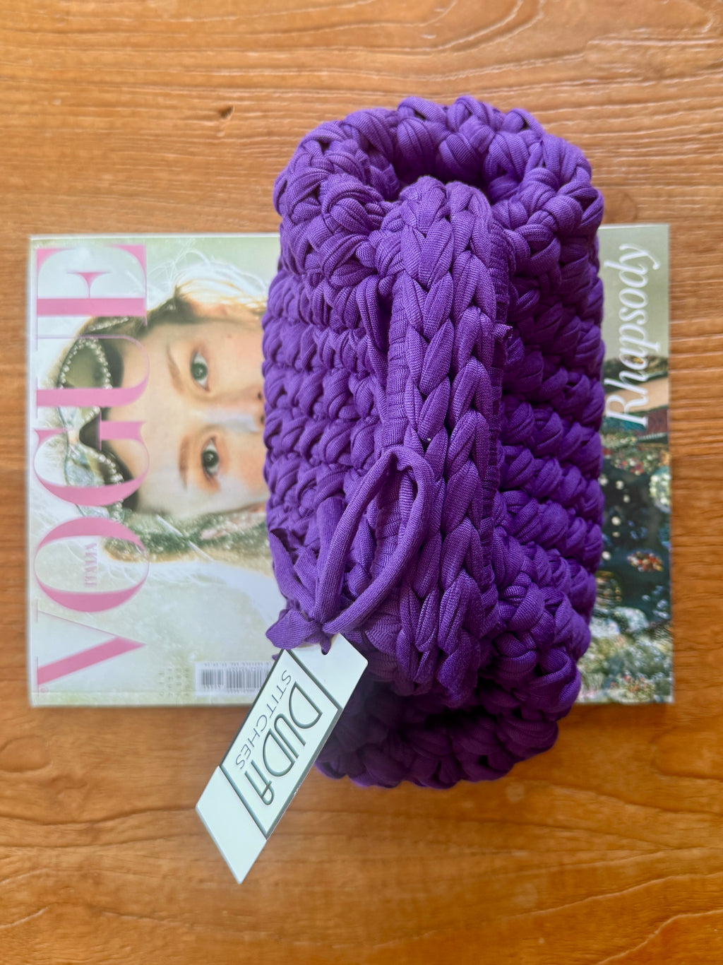 GIANDUIOTTA bag mini viola con manico
