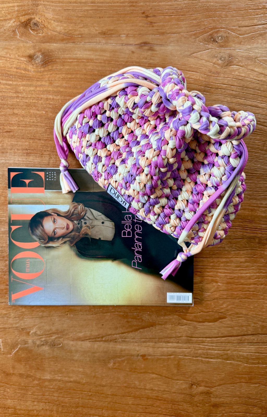 DUDINA bag standard "caramella" con maniglia