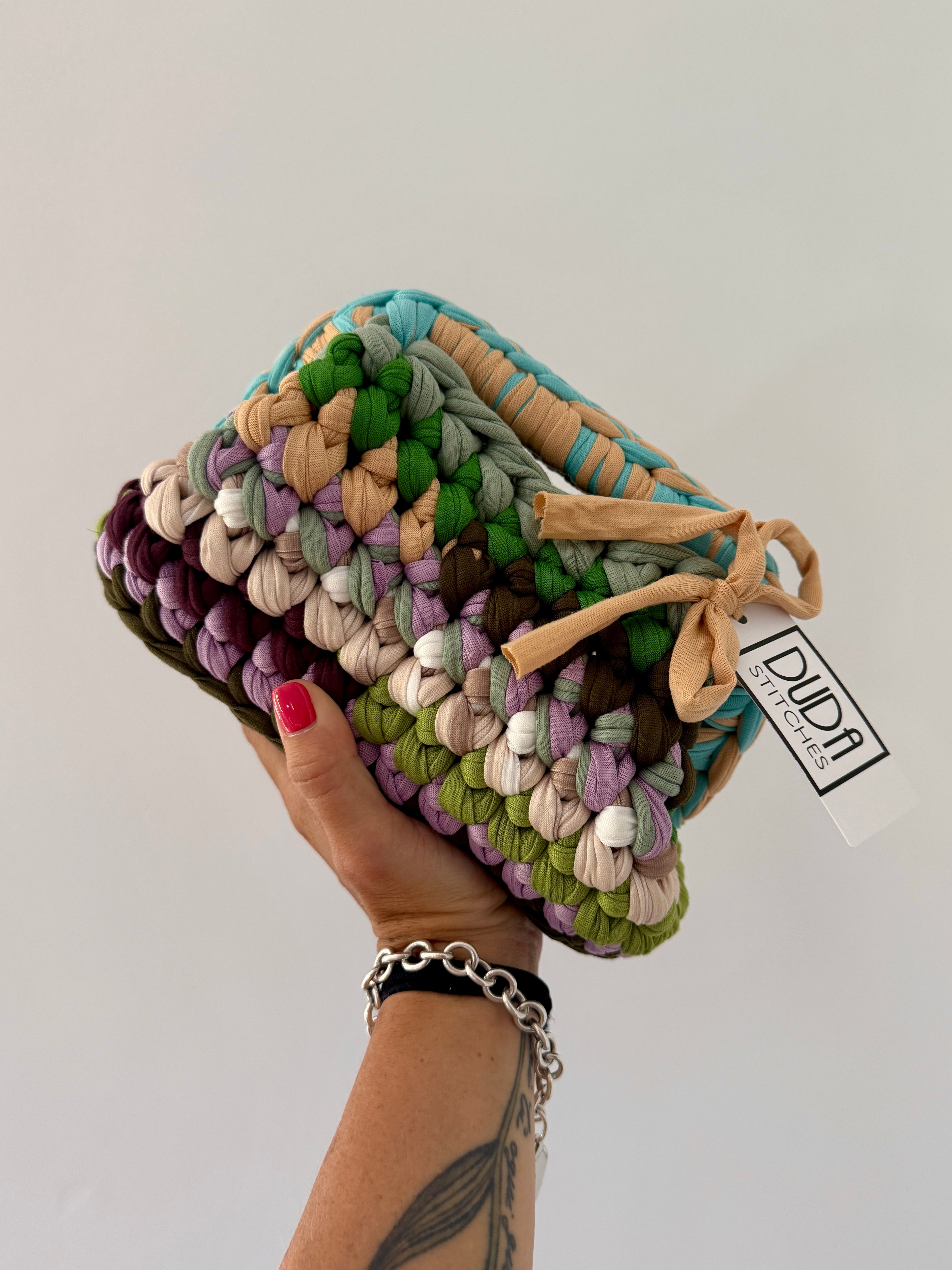 GIANDUIOTTA bag mini con manico RE-STITCHES 004