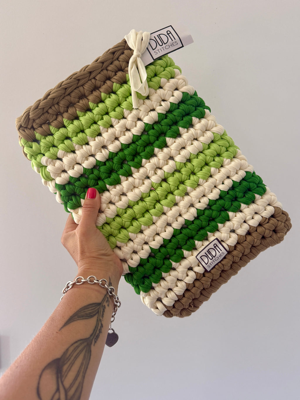 COVER panna//verde per laptop 13 pollici