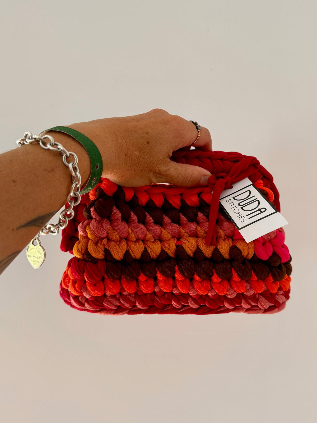 GIANDUIOTTA bag mini con manico RE-STITCHES 006