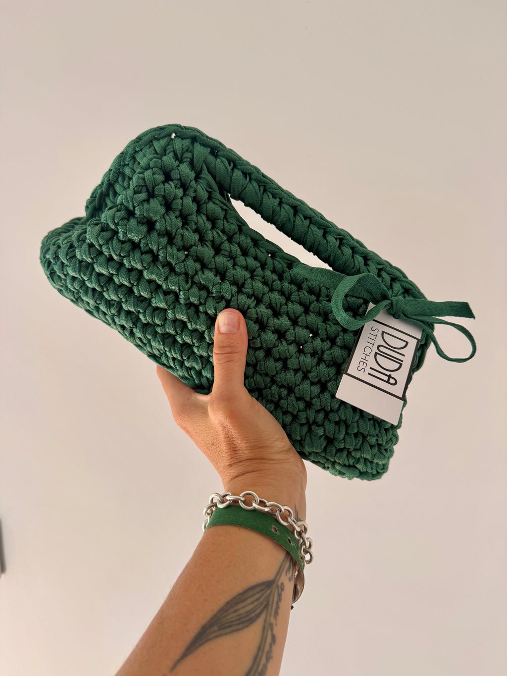 GIANDUIOTTA bag extralarge lycra Inda verdone con manico