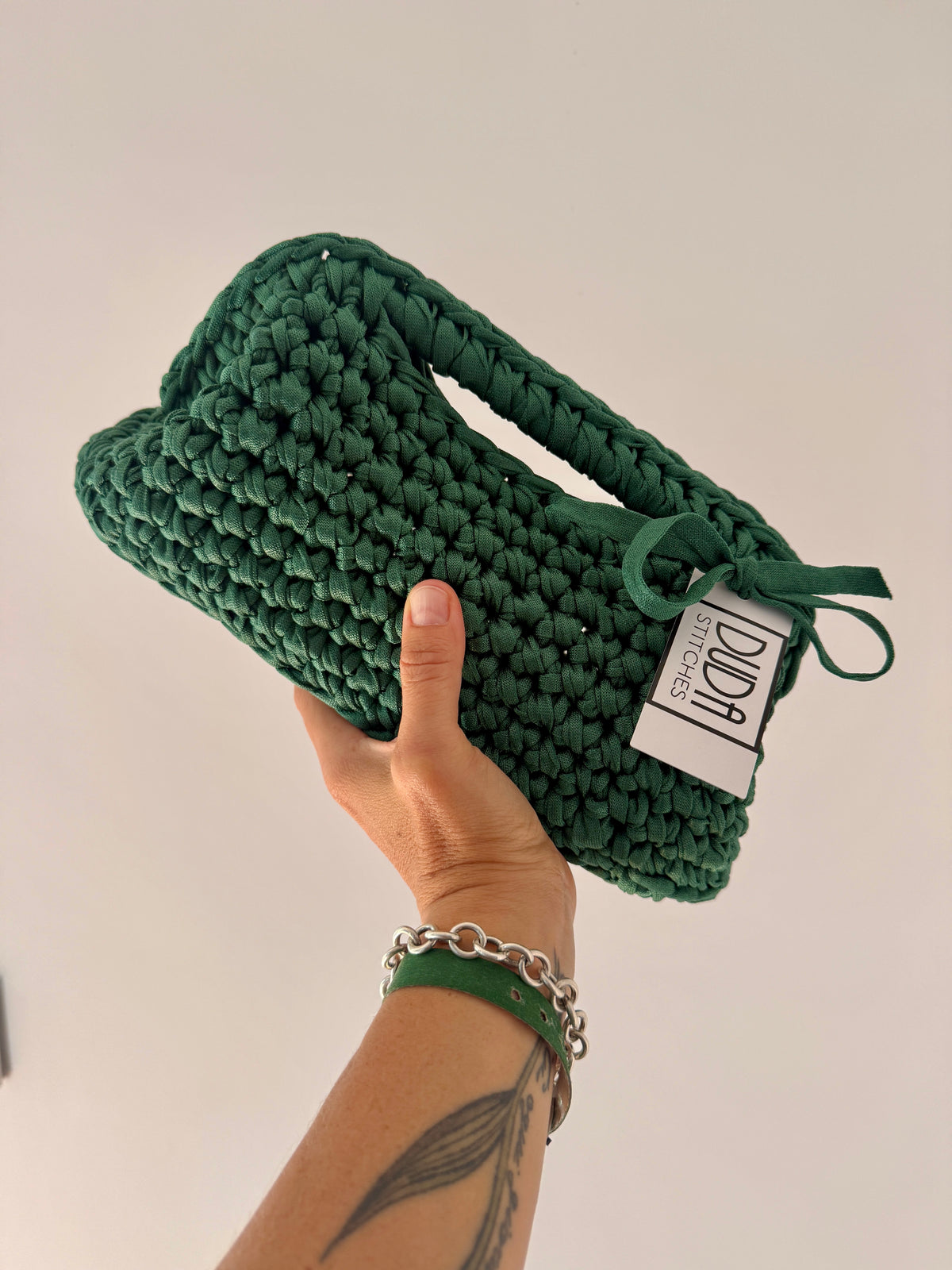 GIANDUIOTTA bag extralarge lycra Inda verdone con manico