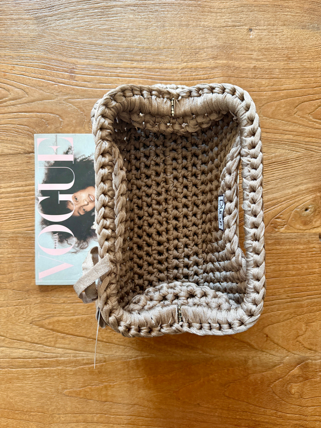 GIANDUIOTTA bag extralarge lycra Inda beige con manico
