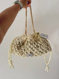 DUDINA bag large panna con tulle