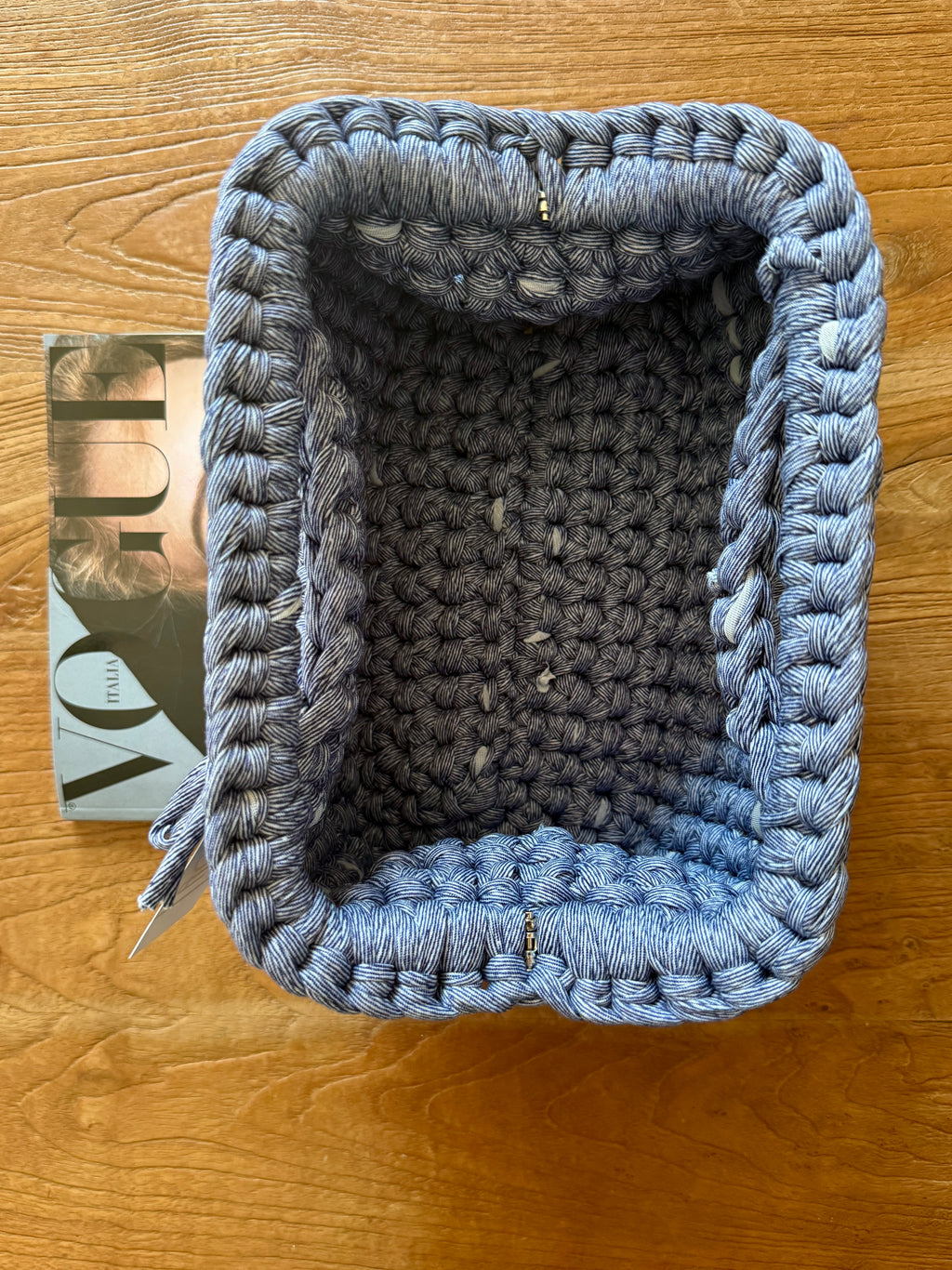 GIANDUIOTTA bag extralarge denim con manico